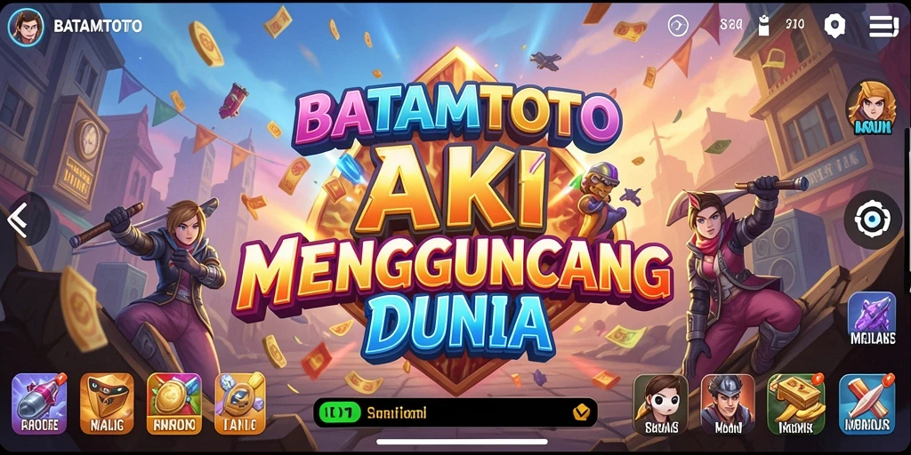 Screenshot gameplay BATAMTOTO menampilkan aksi mendebarkan dengan grafis yang memukau.