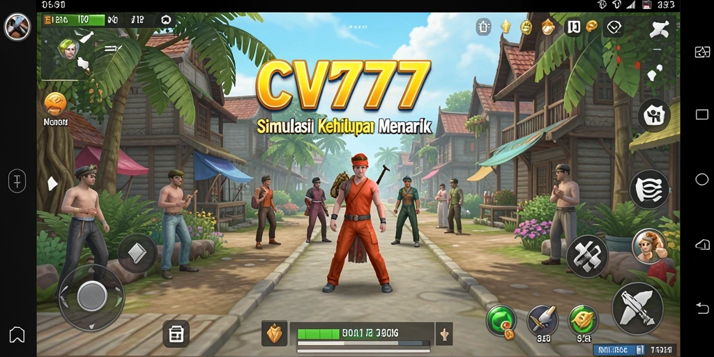 Screenshot gameplay CV777 menunjukkan interaksi menarik dalam dunia simulasi.