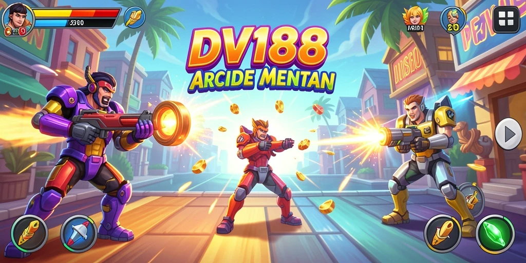 Gameplay seru dan menantang dari DV188 dalam aksi.