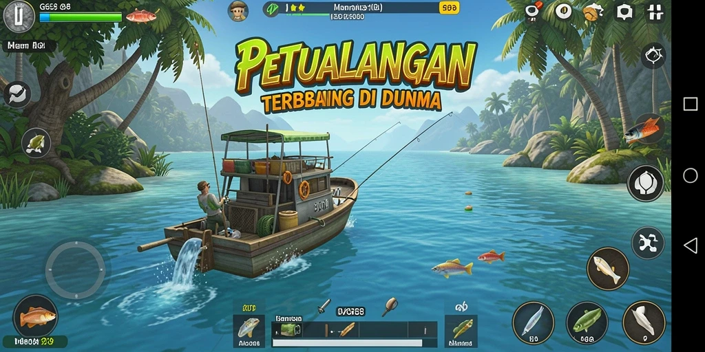 Tangkapan besar dalam gameplay G668 yang memukau.