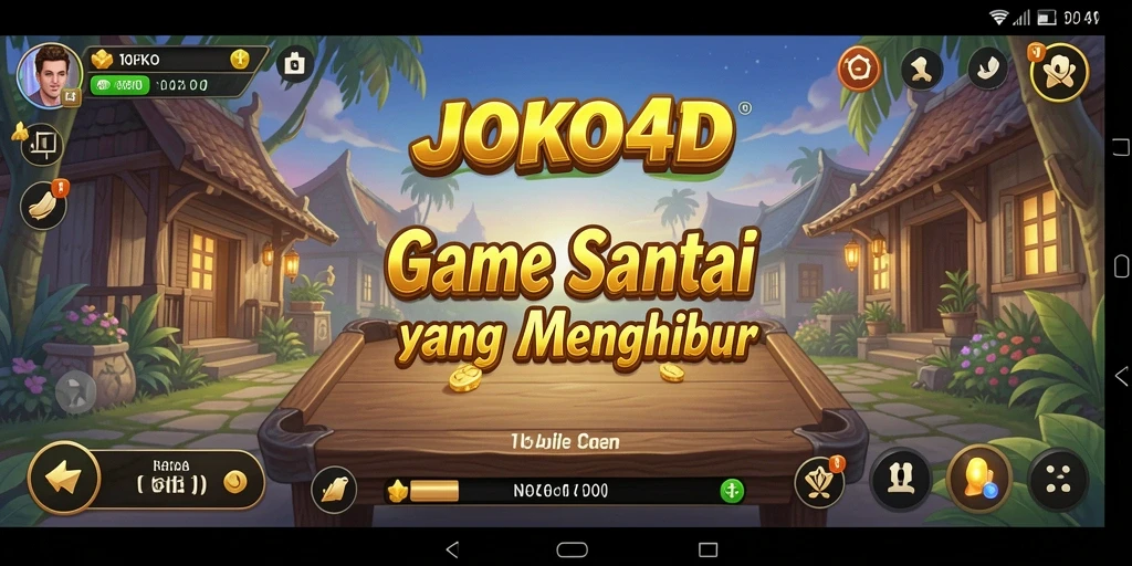 Tampilan seru gameplay JOKO4D dengan tantangan menarik.