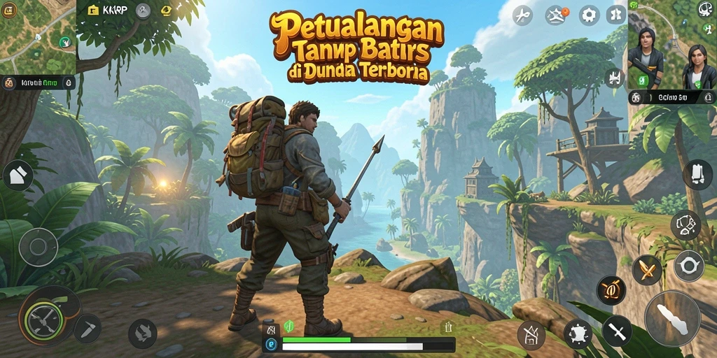 Tampilan gameplay <strong>KKRP</strong> yang penuh aksi dan eksplorasi.