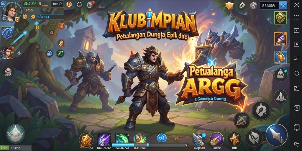 Tampilan menarik dari gameplay <strong>KLUBIMPIAN</strong> dengan aksi seru di dunia ARPG.