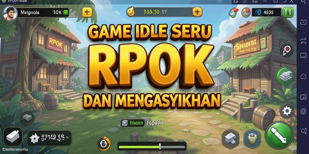 Tampilan gameplay RPOK yang menarik dan penuh warna.