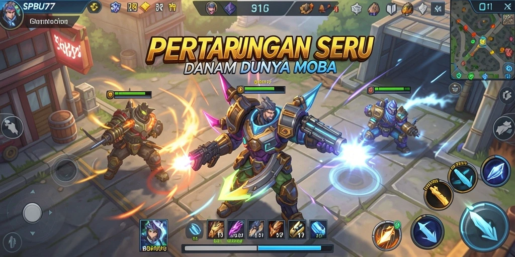 Tampilan gameplay <strong>SPBU77</strong> yang menegangkan dan seru.